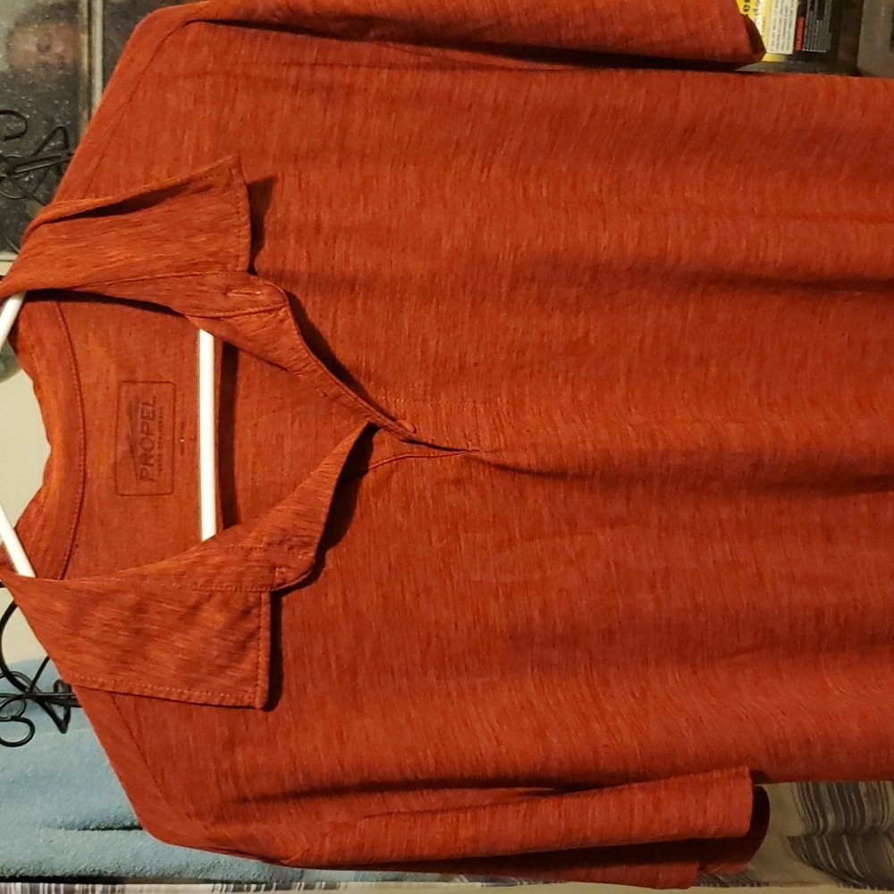 Men's polo shirt size large